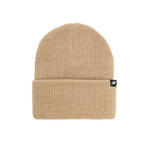 New Balance Czapka LAH43010SOT Beżowy ze sklepu MODIVO w kategorii Czapki zimowe damskie - zdjęcie 187285701