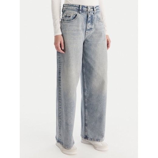 Tommy Jeans Jeansy Charlie DW0DW20473 Niebieski Wide Leg ze sklepu MODIVO w kategorii Jeansy damskie - zdjęcie 187285741