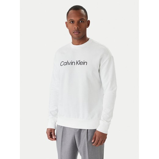 Calvin Klein Bluza Hero Logo K10K112956 Biały Comfort Fit Calvin Klein XL MODIVO