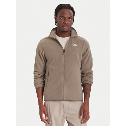 The North Face Polar Glacier NF0A8D0R Beżowy Regular Fit ze sklepu MODIVO w kategorii Bluzy męskie - zdjęcie 187285773