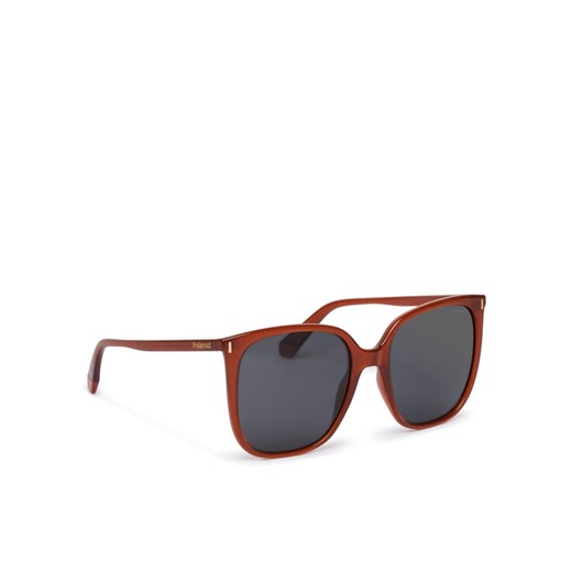 Polaroid Okulary przeciwsłoneczne PLD 6218/S/X Brązowy ze sklepu MODIVO w kategorii Okulary przeciwsłoneczne damskie - zdjęcie 187285784