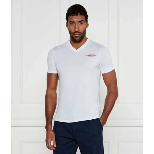 Guess Jeans T-shirt AMERICAN | Slim Fit ze sklepu Gomez Fashion Store w kategorii T-shirty męskie - zdjęcie 187287703
