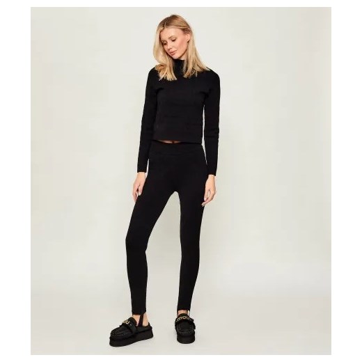 MOU Ocieplane mule Platform clog - letter logo | shearling | zamsz Mou 38 Gomez Fashion Store