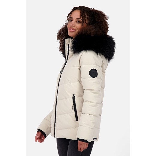 alife and kickin Kurtka zimowa &quot;AdelaAK&quot; w kolorze kremowym Alife And Kickin S wyprzedaż Limango Polska