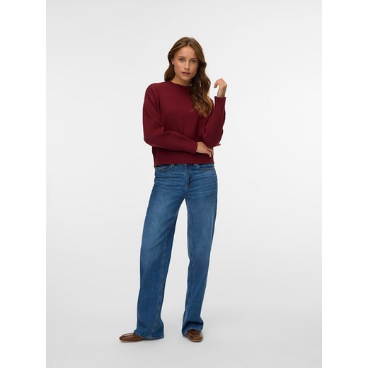Vero Moda Sweter w kolorze bordowym Vero Moda M Limango Polska okazyjna cena