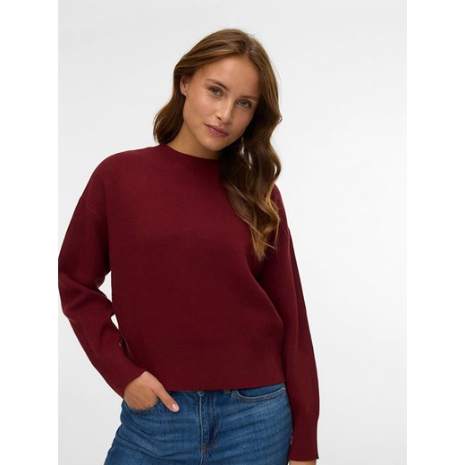 Vero Moda Sweter w kolorze bordowym Vero Moda S wyprzedaż Limango Polska
