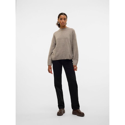 Vero Moda Sweter w kolorze szarobrązowym Vero Moda M okazyjna cena Limango Polska