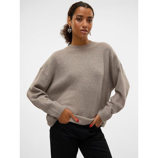 Vero Moda Sweter w kolorze szarobrązowym Vero Moda S Limango Polska okazyjna cena