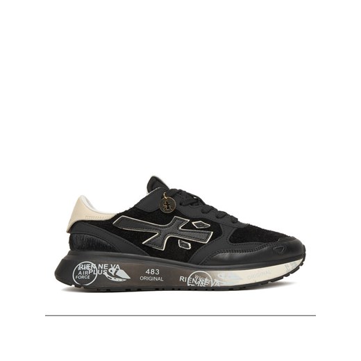 Sneakersy Premiata Lauryn Var 7803 Czarny ze sklepu eobuwie.pl w kategorii Buty sportowe damskie - zdjęcie 187288760