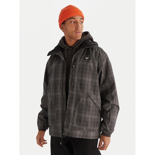 Quiksilver Kurtka przejściowa EQYTJ03489 Szary Regular Fit ze sklepu MODIVO w kategorii Kurtki męskie - zdjęcie 187289144