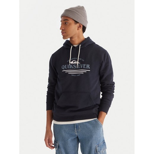 Quiksilver Bluza Screen Fleece Classic EQYFT05137 Granatowy Regular Fit - id: 0000305648358 - marki Quiksilver - 187289162 Quiksilver Bluza Screen Fleece Classic EQYFT05137 Granatowy Regular Fit ze sklepu MODIVO w kategorii Bluzy męskie - zdjęcie 187289162