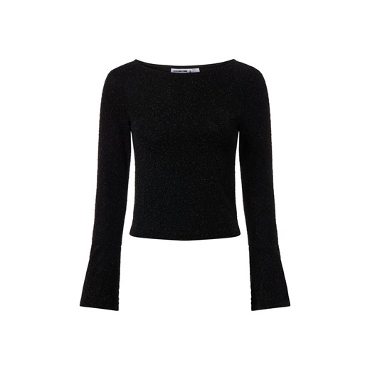 Noisy May Damska koszulka z długim rękawem - NMGilly Kobiety czarny jednolity - id: 798922-0001-09900 - marki Noisy May - 187289370 Noisy May Damska koszulka z długim rękawem - NMGilly Kobiety czarny jednolity ze sklepu vangraaf w kategorii Bluzki damskie - zdjęcie 187289370