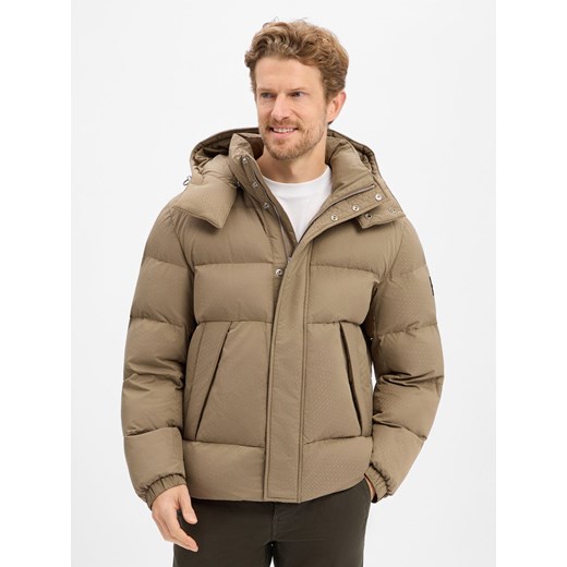 BOSS Męska kurtka pikowana - Corbinian Mężczyźni Sztuczne włókno taupe jednolity - id: 779570-0003-00480 - marki BOSS HUGO BOSS - 187289394 BOSS Męska kurtka pikowana - Corbinian Mężczyźni Sztuczne włókno taupe jednolity ze sklepu vangraaf w kategorii Kurtki męskie - zdjęcie 187289394
