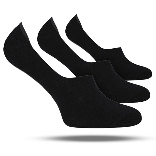 Zestaw Trzech Par Bawełnianych Stopek - Chattier - Czarne SKCH0139stopki3pakCZARNE - id: 24282 - marki Chattier - 187289491 Zestaw Trzech Par Bawełnianych Stopek - Chattier - Czarne SKCH0139stopki3pakCZARNE ze sklepu JegoSzafa.pl w kategorii Skarpetki męskie - zdjęcie 187289491