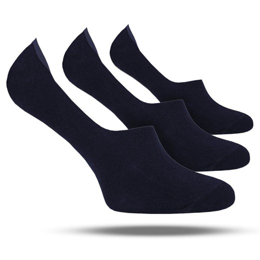 Zestaw Trzech Par Bawełnianych Stopek - Chattier - Granatowe SKCH0139stopki3pakGRANAT - id: 24283 - marki Chattier - 187289492 Zestaw Trzech Par Bawełnianych Stopek - Chattier - Granatowe SKCH0139stopki3pakGRANAT ze sklepu JegoSzafa.pl w kategorii Skarpetki męskie - zdjęcie 187289492