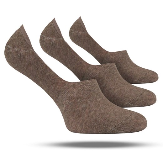 Zestaw Trzech Par Bawełnianych Stopek - Chattier - Orzechowe SKCH0139stopki3pakORZECH - id: 24284 - marki Chattier - 187289493 Zestaw Trzech Par Bawełnianych Stopek - Chattier - Orzechowe SKCH0139stopki3pakORZECH ze sklepu JegoSzafa.pl w kategorii Skarpetki męskie - zdjęcie 187289493