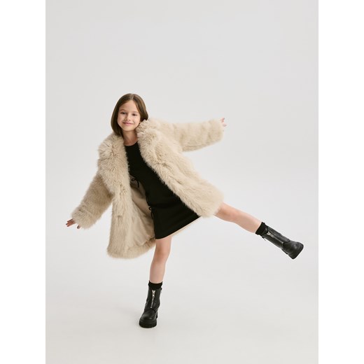 Reserved - Sukienka z kokardkami - czarny ze sklepu Reserved w kategorii Sukienki dziewczęce - zdjęcie 187290512