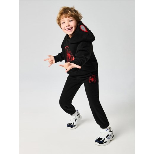Sinsay - Spodnie jogger Spider-Man - czarny - id: 998FS-99X - marki Sinsay - 187291730 Sinsay - Spodnie jogger Spider-Man - czarny ze sklepu Sinsay w kategorii Spodnie chłopięce - zdjęcie 187291730