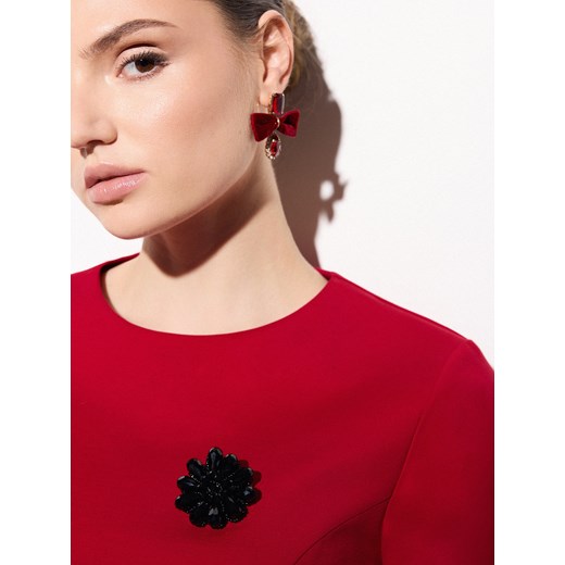 Mohito - Broszka - czarny - id: 498IM-99X - marki Mohito - 187292051 Mohito - Broszka - czarny ze sklepu Mohito w kategorii Broszki - zdjęcie 187292051