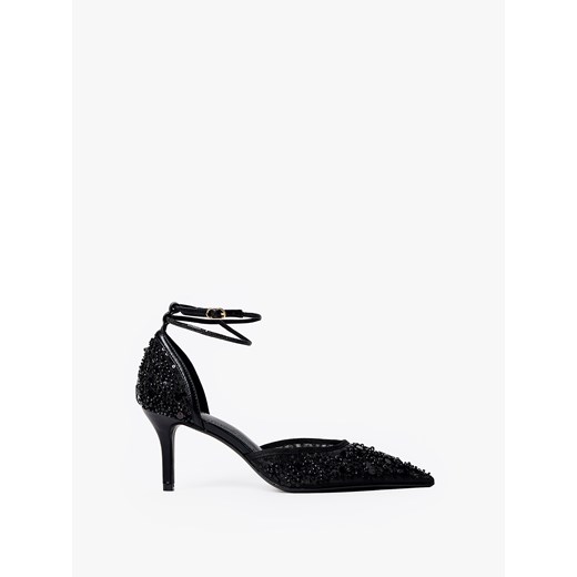 Mohito - Czółenka - czarny - id: 751JG-99X - marki Mohito - 187292092 Mohito - Czółenka - czarny ze sklepu Mohito w kategorii Czółenka - zdjęcie 187292092