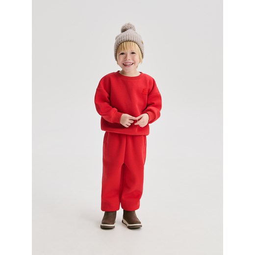 Reserved - Bawełniany komplet - czerwony ze sklepu Reserved w kategorii Komplety chłopięce - zdjęcie 187292522