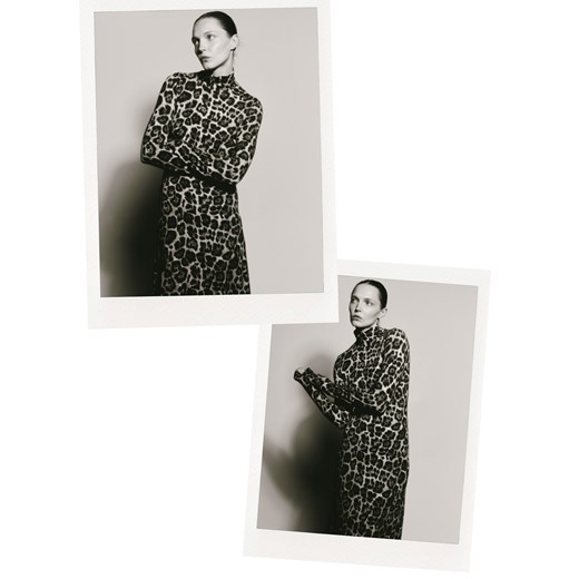 Reserved - Sukienka maxi w panterkę - wielobarwny ze sklepu Reserved w kategorii Sukienki - zdjęcie 187292653