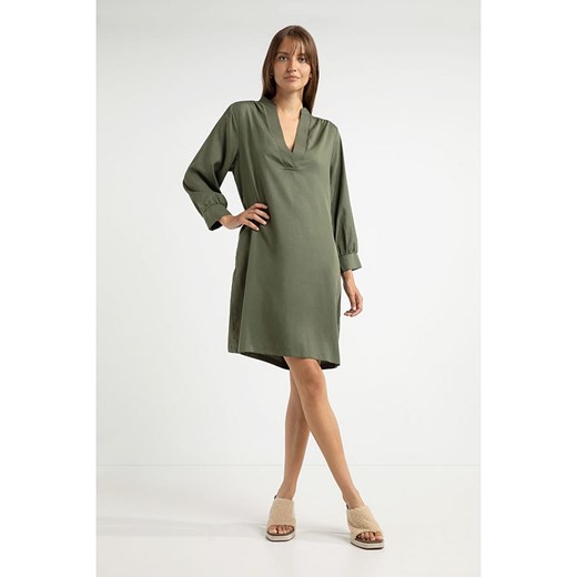 Josephine & Co Sukienka "Annabelle" w kolorze khaki Josephine & Co 42 wyprzedaż Limango Polska