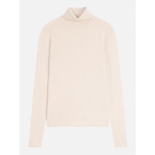 Perfect Cashmere Kaszmirowy golf &quot;Ashley&quot; w kolorze kremowym ze sklepu Limango Polska w kategorii Swetry damskie - zdjęcie 187293161