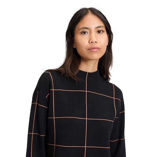 Betty Barclay Sukienka dzianinowa w kolorze czarno-brązowym 36 promocyjna cena Limango Polska