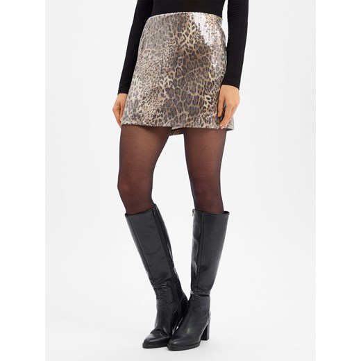 Noisy May Damska spódnica z dzianiny z zawartością alpaki Kobiety różowy wzorzysty - id: 798929-0001-09900 - marki Noisy May - 187293963 Noisy May Damska spódnica z dzianiny z zawartością alpaki Kobiety różowy wzorzysty ze sklepu vangraaf w kategorii Spódnice - zdjęcie 187293963