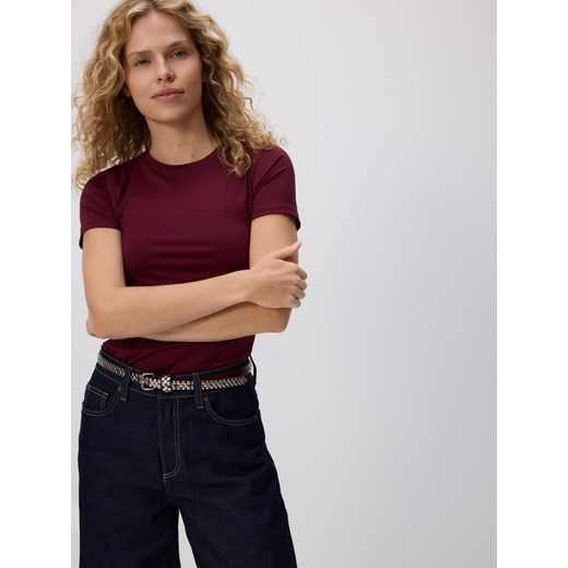 Reserved - Pasek z ćwiekami - brązowy ze sklepu Reserved w kategorii Paski damskie - zdjęcie 187294264