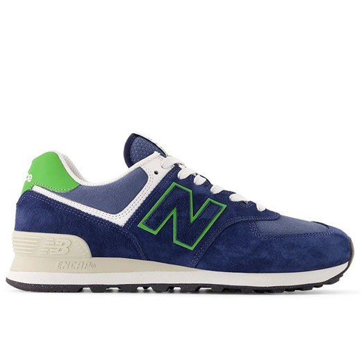 Buty unisex New Balance U574QBL - granatowe ze sklepu streetstyle24.pl w kategorii Buty sportowe damskie - zdjęcie 187294922