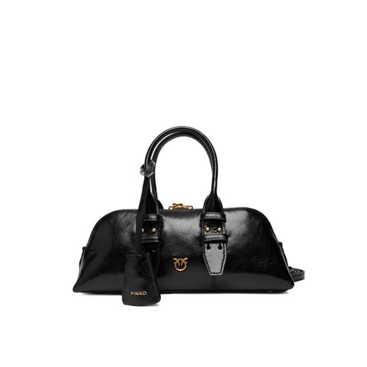Torebka PINKO Bowling Bag Baguette AI 25-26 105334 A2VW Czarny ze sklepu eobuwie.pl w kategorii Torebki bagietki - zdjęcie 187294931