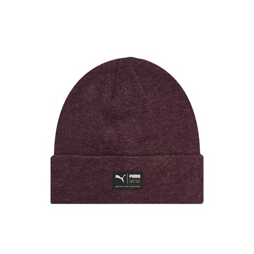 Czapka Puma Archive Heather Beanie 021739 28 Fioletowy ze sklepu eobuwie.pl w kategorii Czapki zimowe damskie - zdjęcie 187294932