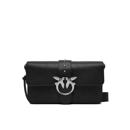 PINKO Torebka Love One Slouchy Zip Classic AI 25-26 PLTT 105081 A2JG Czarny - id: 8053177200287 - marki Pinko - 187295024 PINKO Torebka Love One Slouchy Zip Classic AI 25-26 PLTT 105081 A2JG Czarny ze sklepu MODIVO w kategorii Listonoszki - zdjęcie 187295024