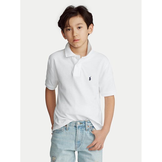 Polo Ralph Lauren Polo 323603252004 Biały Regular Fit - id: 0000305786449 - marki Polo Ralph Lauren - 187295041 Polo Ralph Lauren Polo 323603252004 Biały Regular Fit ze sklepu MODIVO w kategorii T-shirty chłopięce - zdjęcie 187295041