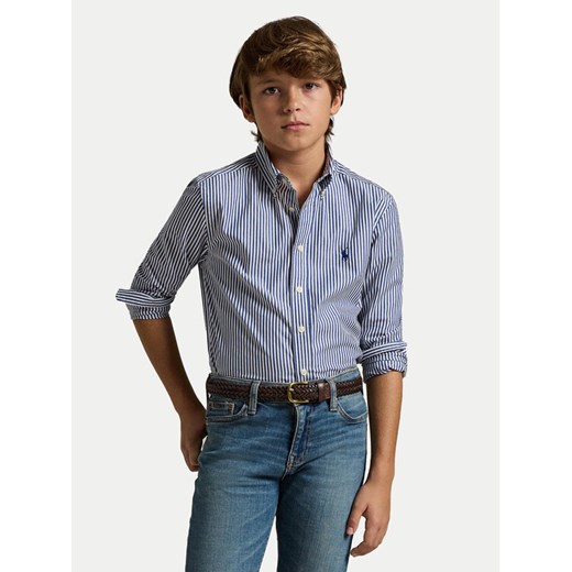 Polo Ralph Lauren Koszula 323862260002 Granatowy Regular Fit ze sklepu MODIVO w kategorii Koszule chłopięce - zdjęcie 187295050