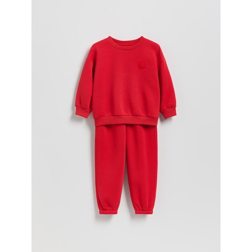 Reserved - Bawełniany komplet - czerwony ze sklepu Reserved w kategorii Komplety chłopięce - zdjęcie 187295640