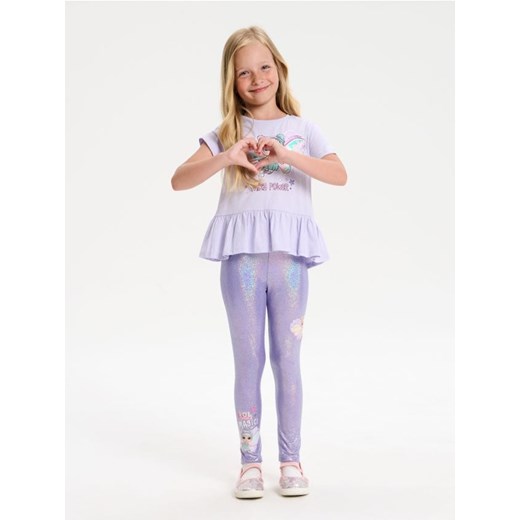 Sinsay - Legginsy L.O.L Surprise - srebrny ze sklepu Sinsay w kategorii Spodnie dziewczęce - zdjęcie 187297180