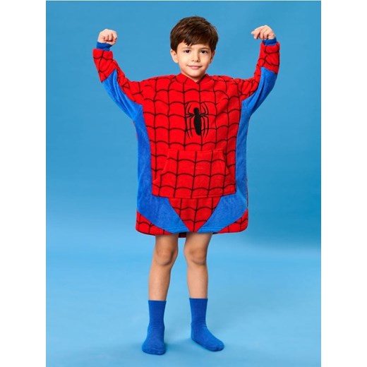 Sinsay - Bluza snuddie Spider-Man - czerwony ze sklepu Sinsay w kategorii Piżamy dziecięce - zdjęcie 187297231
