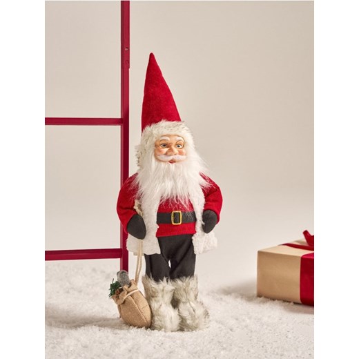 Sinsay - Dekoracja świąteczna w kształcie świętego Mikołaja - czerwony Sinsay One Size Sinsay