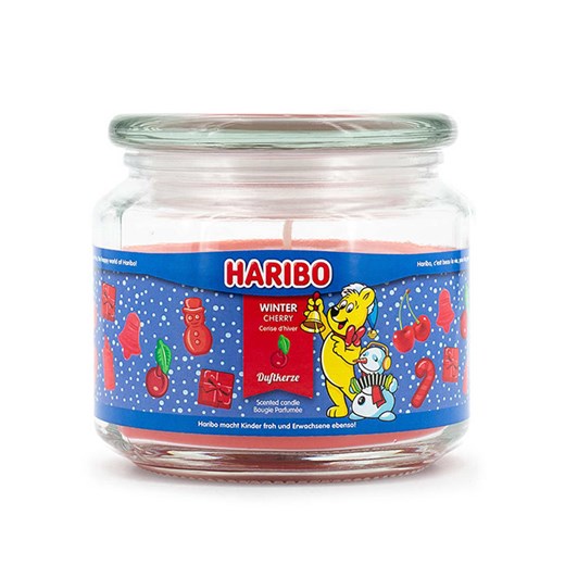 Haribo Świeca zapachowa "Haribo Winter Fun" - 300 g - id: 16198147 - marki HARIBO - 187298514 Haribo Świeca zapachowa "Haribo Winter Fun" - 300 g ze sklepu Limango Polska w kategorii Świece i dyfuzory - zdjęcie 187298514