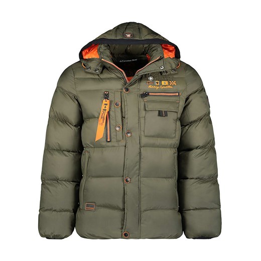 Canadian Peak Kurtka pikowana &quot;Counteak&quot; w kolorze khaki ze sklepu Limango Polska w kategorii Kurtki męskie - zdjęcie 187298522