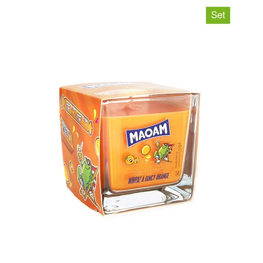 Haribo Świece zapachowe (2 szt.) "Fancy Orange" - 2 x 200 g - id: 17168349 - marki HARIBO - 187298560 Haribo Świece zapachowe (2 szt.) "Fancy Orange" - 2 x 200 g ze sklepu Limango Polska w kategorii Świece i dyfuzory - zdjęcie 187298560