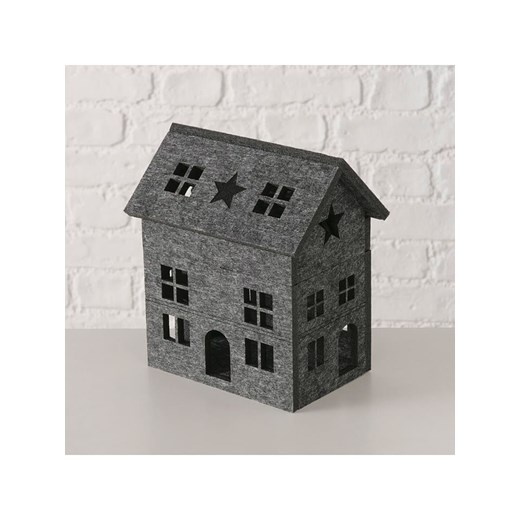 Boltze Dekoracja LED "Stuga" w kolorze szarym - 19 x 21 x 13,5 cm - id: 17801943 - marki Boltze - 187298813 Boltze Dekoracja LED "Stuga" w kolorze szarym - 19 x 21 x 13,5 cm ze sklepu Limango Polska w kategorii Dekoracje - zdjęcie 187298813