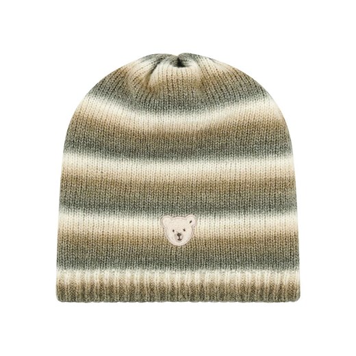 Steiff Czapka dzianinowa w kolorze oliwkowo-kremowym - id: 17892494 - marki Steiff - 187299041 Steiff Czapka dzianinowa w kolorze oliwkowo-kremowym ze sklepu Limango Polska w kategorii Czapki dziecięce - zdjęcie 187299041