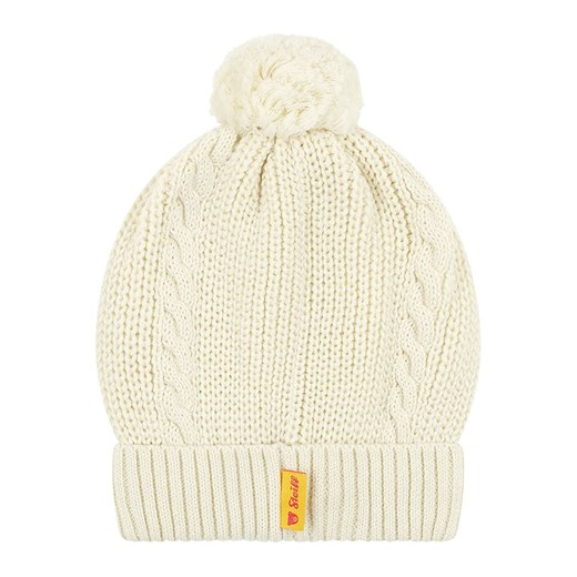 Steiff Czapka dzianinowa w kolorze kremowym Steiff 53 cm wyprzedaż Limango Polska