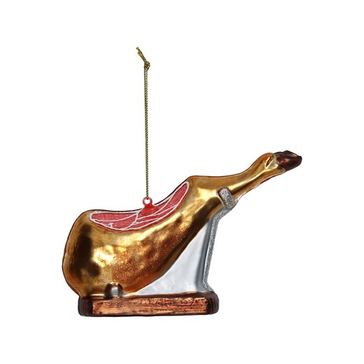 Kersten Ozdoba choinkowa "Ham" w kolorze złotym - 8 x 15 cm - id: 17896598 - marki Kersten - 187299104 Kersten Ozdoba choinkowa "Ham" w kolorze złotym - 8 x 15 cm ze sklepu Limango Polska w kategorii Dekoracje bożonarodzeniowe - zdjęcie 187299104