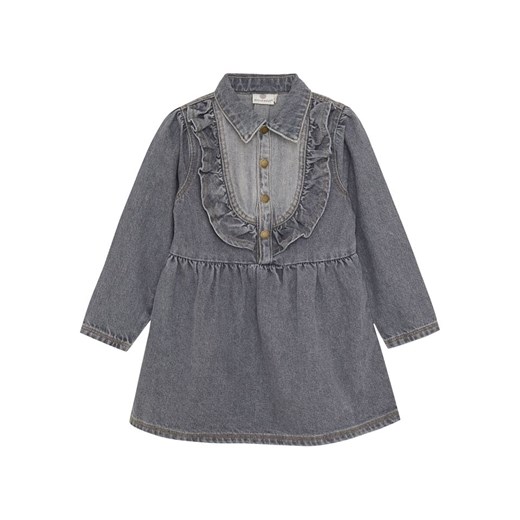 enfant Sukienka dżinsowa w kolorze szarym - id: 17988134 - marki Enfant - 187299171 enfant Sukienka dżinsowa w kolorze szarym ze sklepu Limango Polska w kategorii Sukienki dziewczęce - zdjęcie 187299171