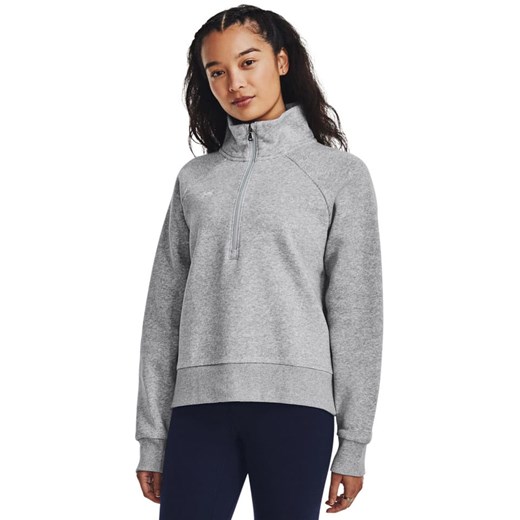 Under Armour Bluza &quot;Rival&quot; w kolorze szarym ze sklepu Limango Polska w kategorii Bluzy damskie - zdjęcie 187299622
